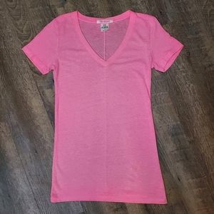Victoria's Secret PINK basic tri-blend tee small